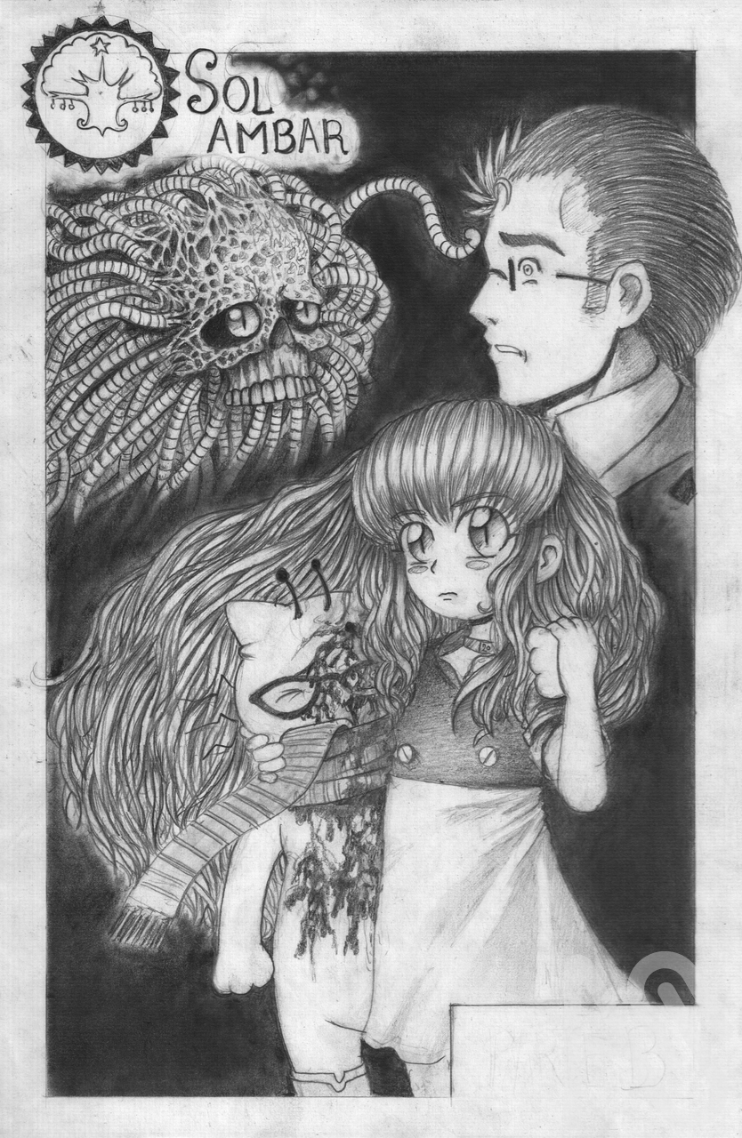 portada b Illust of poroniel-33 Comics illustration original digital medibang lapiz retoque