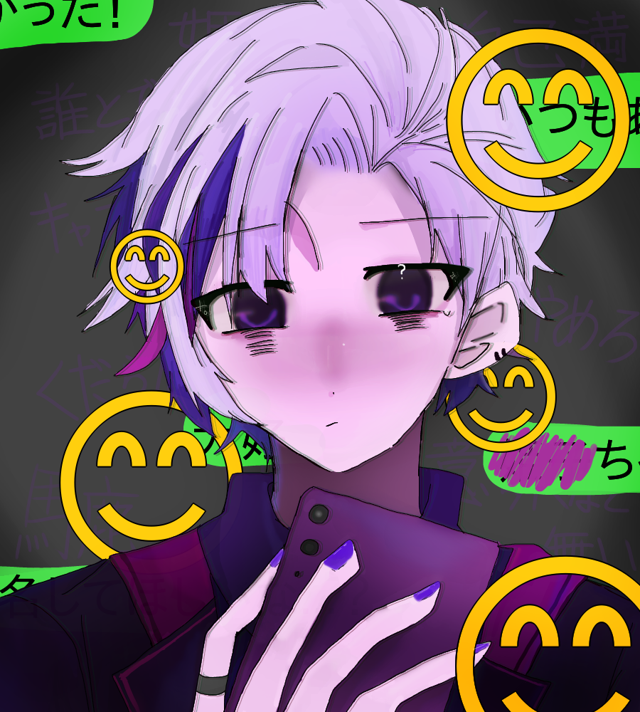 虚無 Illust of ぎぶ。 request virtual_YouTuber にじさんじ 不破湊