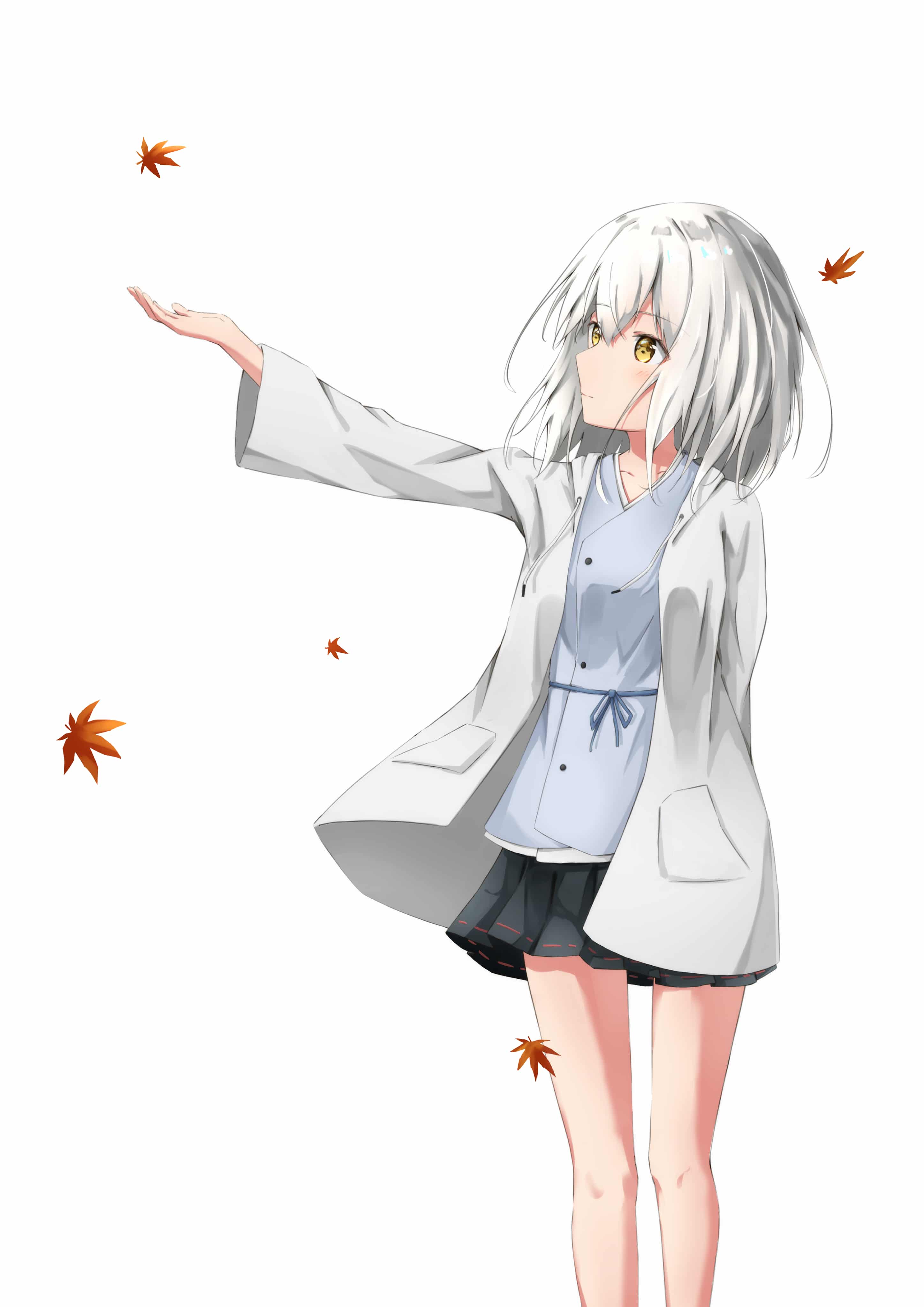 白髪ショート シロガミ イラスト Art Street アートストリート