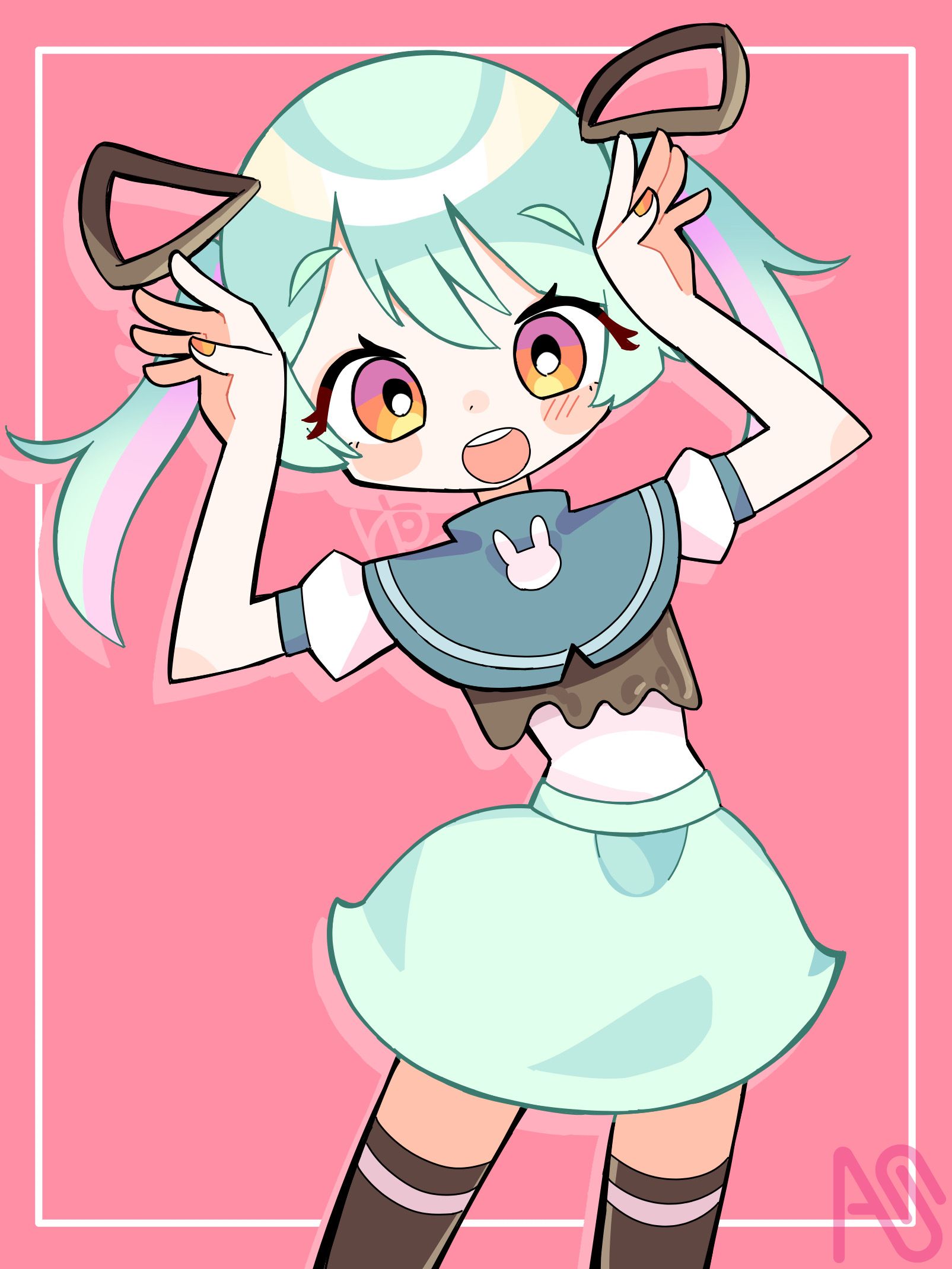 リクエスト】うさみちゃん🐰 ゆでざかな - Illustrations ART street
