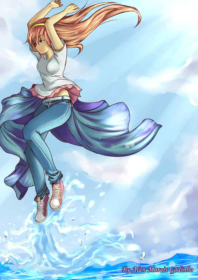 Ana Bastion Sea Girl Alan Morais Godinho イラスト Art Street アートストリート