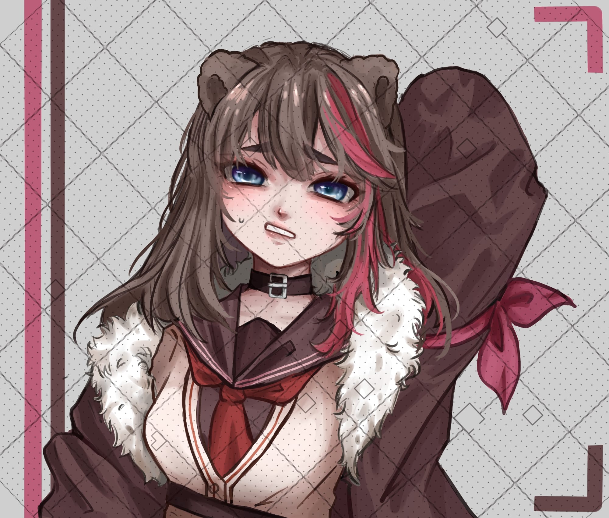 Zima Arknights Anis Purilang 插图 ART street