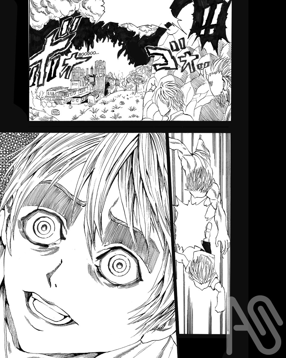 Manga 2018 04 Illust of DartC illustration art anime character manga handdrawn alcoholmarkers