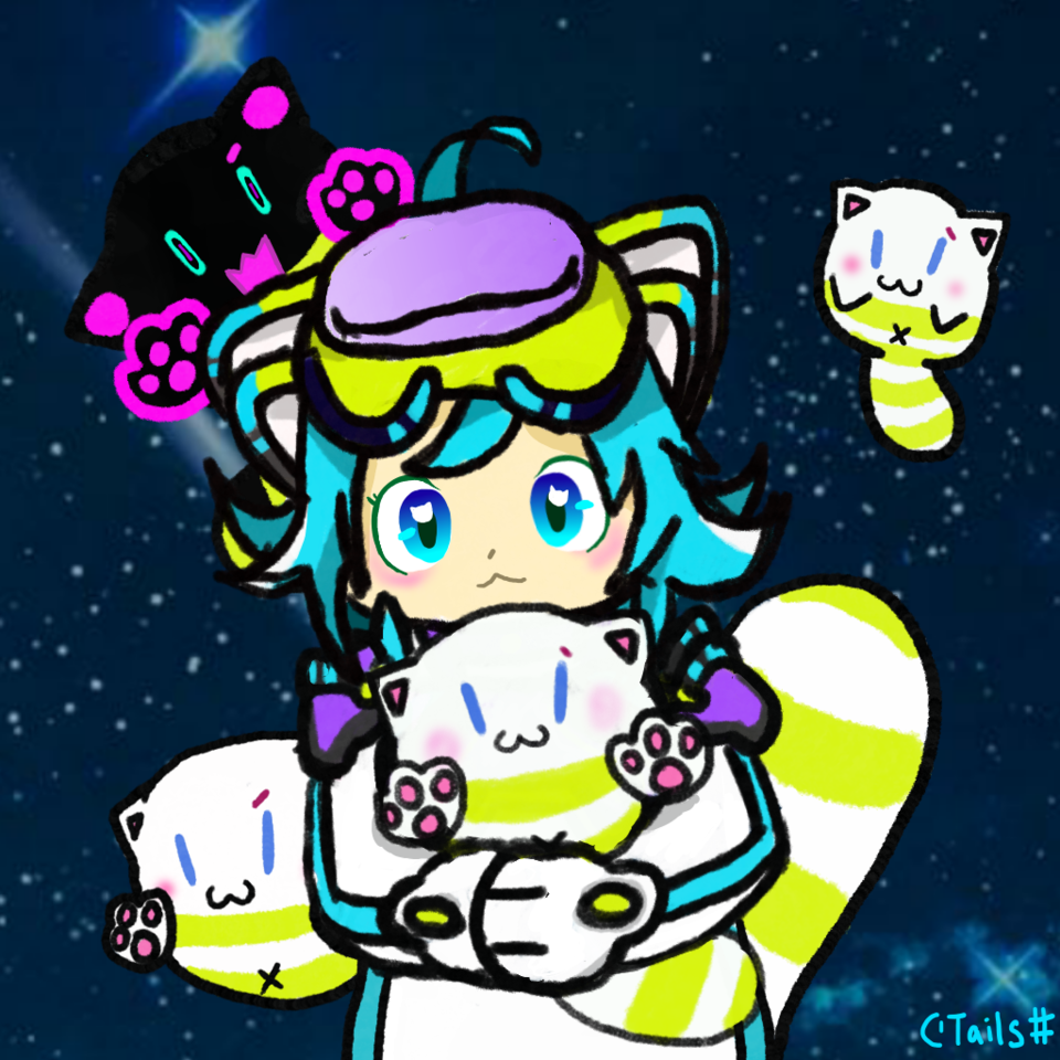 TAMAちゃん＆TAMA猫! BK.CHI - Illustrations ART street