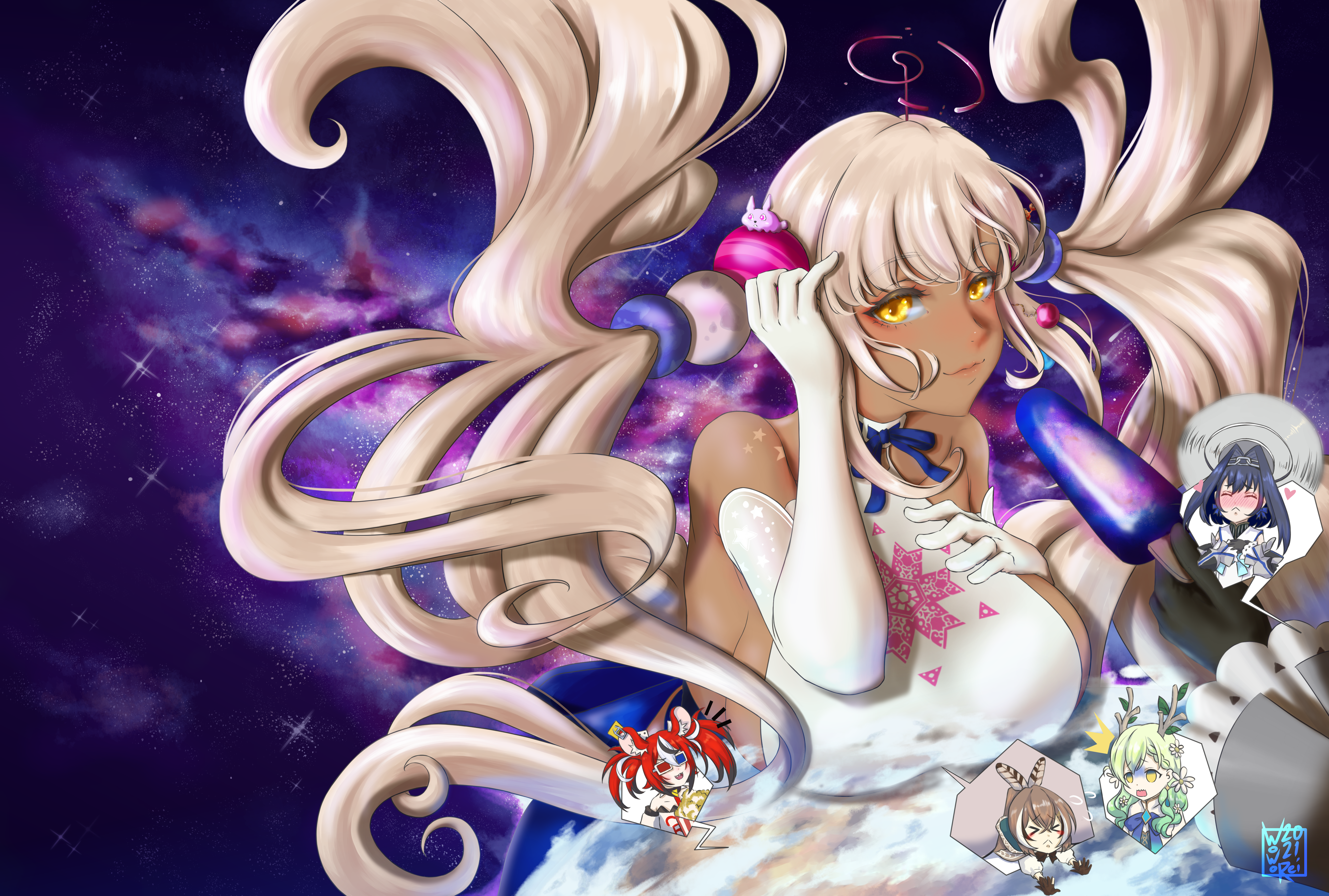 Tsukumo Sana WoWoRei - 插图ART street