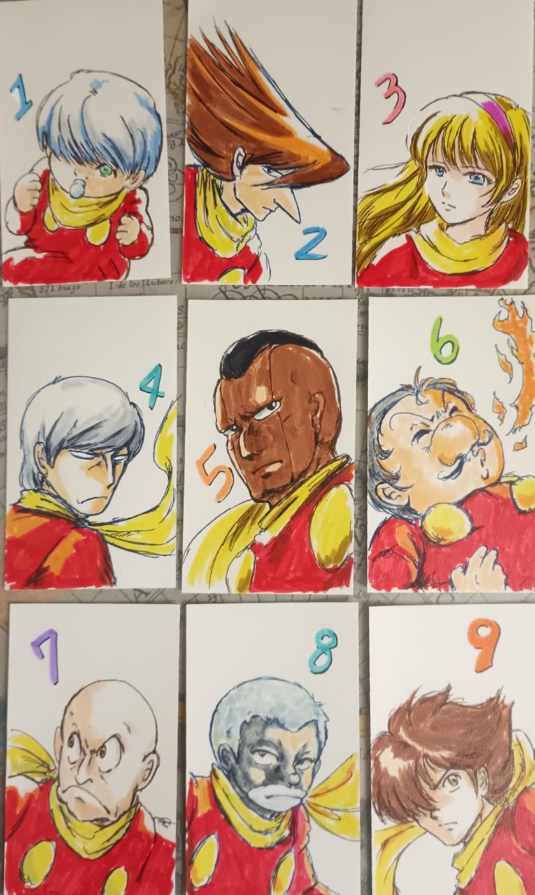 6～9 Illust of かんきせん fanart サイボーグ009 analog