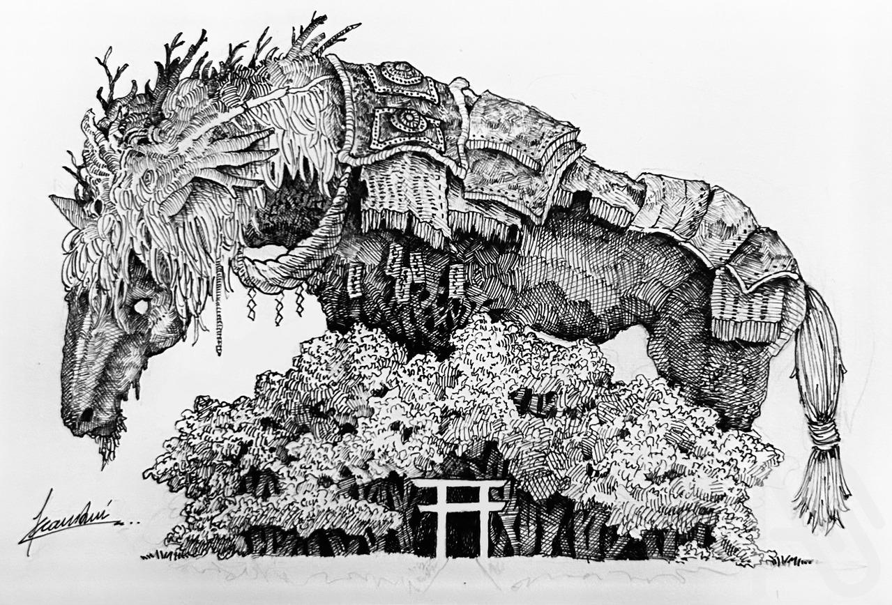 年賀状イラスト 午年 KK - Illustrations ART street
