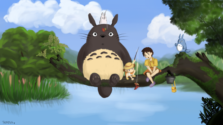 My Neighbour Totoro Meemo イラスト Art Street アートストリート