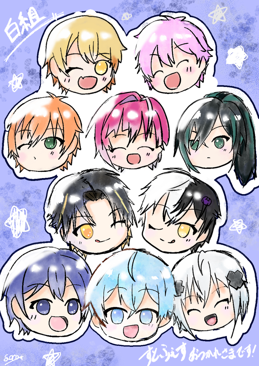 STPR 　白組 Illust of sᴏʀᴀ singer illustration STPR 白組