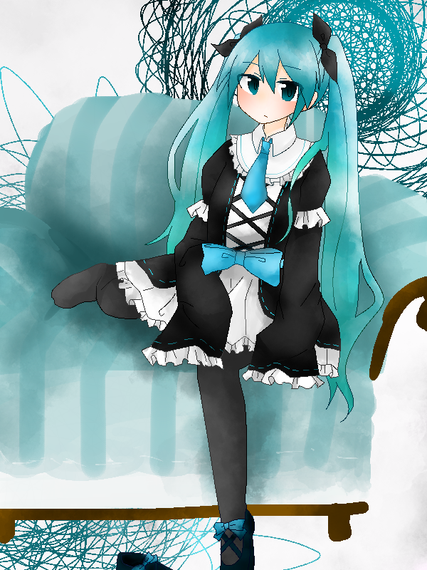 ゴスロリ初音ミク かなめ Illustrations Art Street ゴスロリ初音ミク かなめ Illustrations Art Street