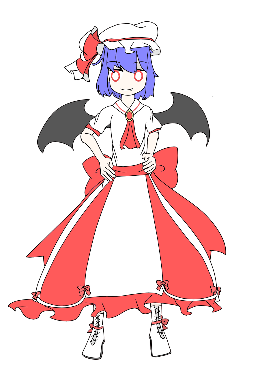 白レミリア ネコネコ イラスト Art Street アートストリート