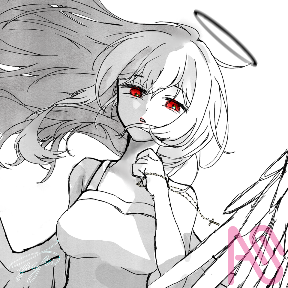 別人oc Illust of 甲醚 girl illustration doodle oc 同人 practice 電繪 GetToKnowArtists