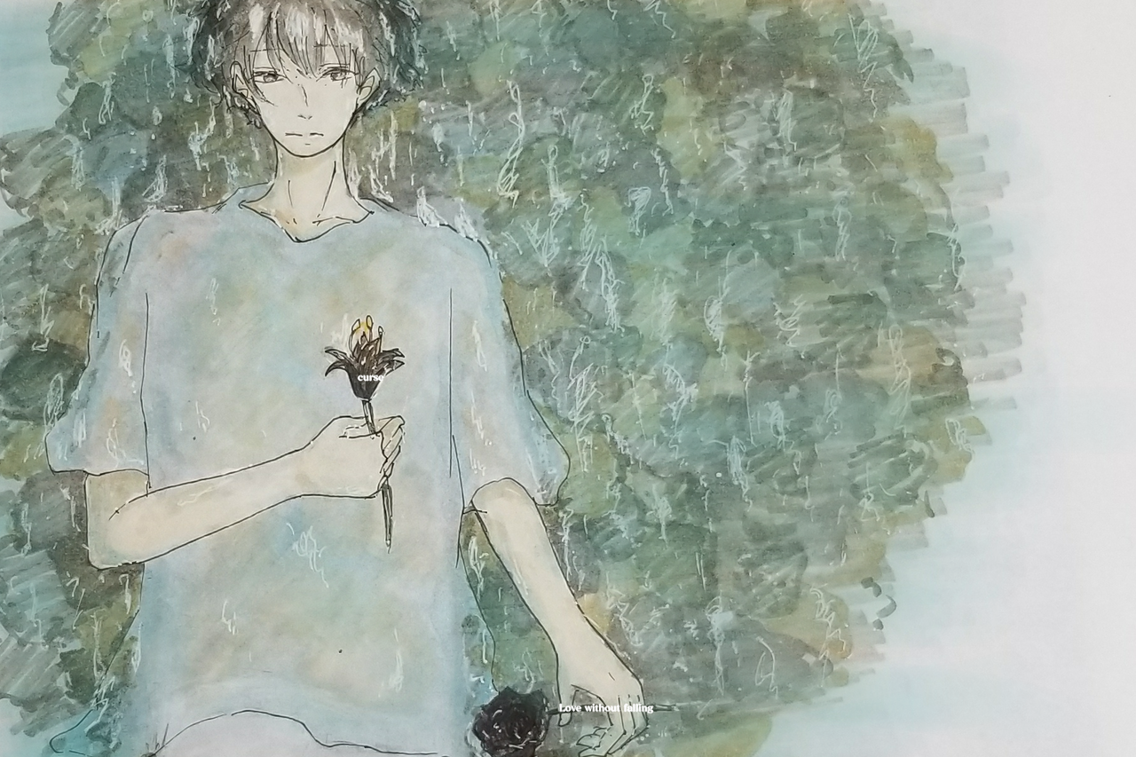 黒と青 Tasa Illustrations Art Street