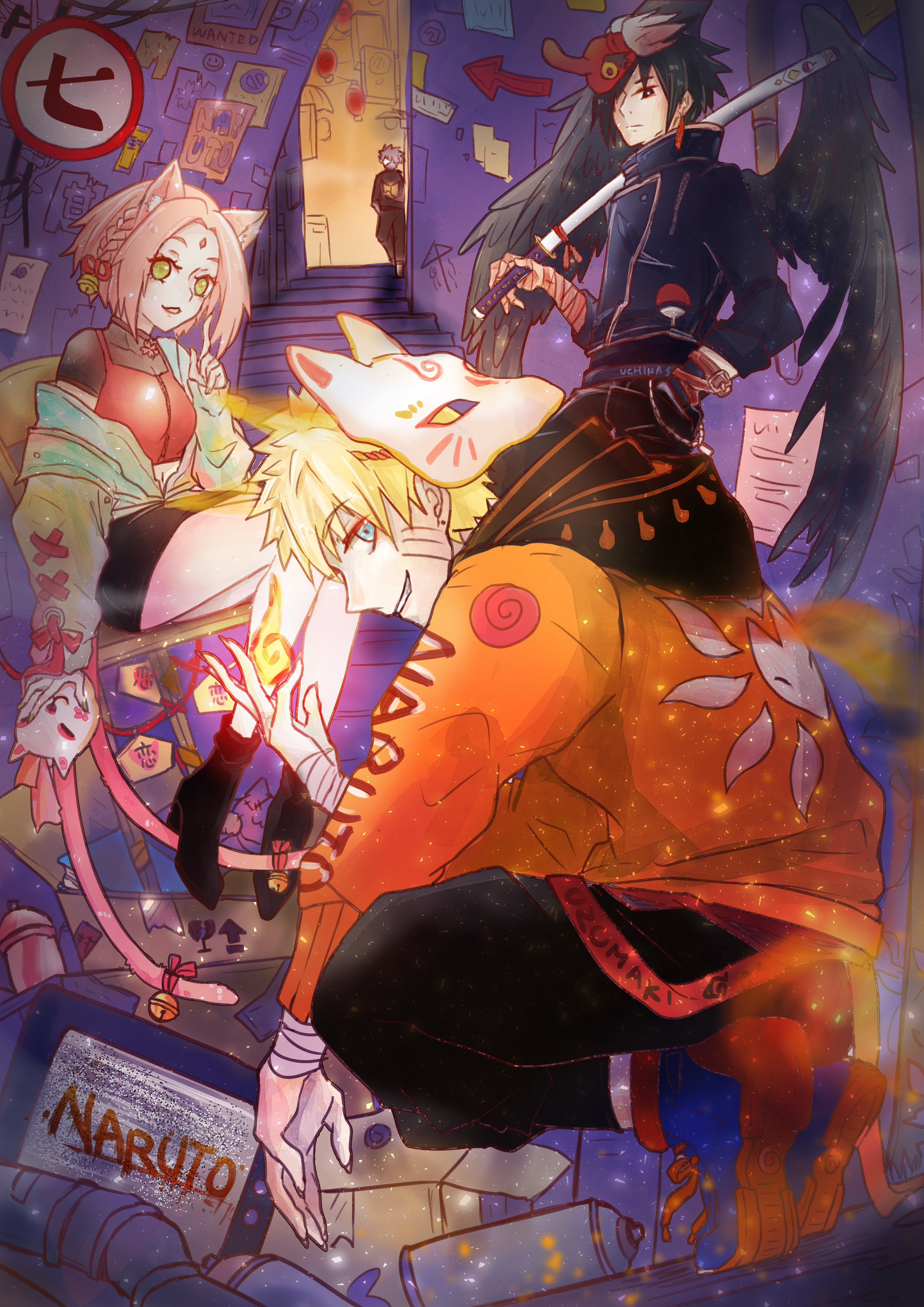 妖怪第七班 Fluffy - イラスト ART street (アートストリート)