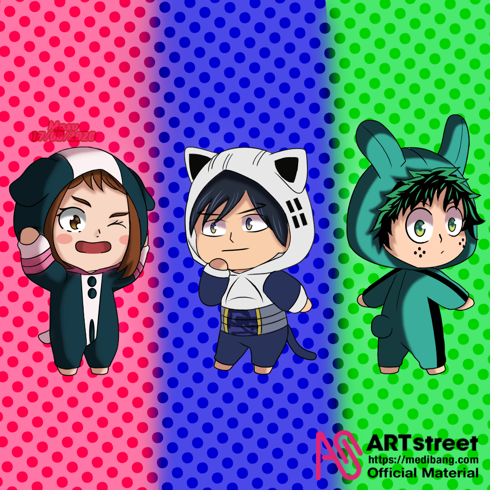 Little Heroes Masu イラスト Art Street アートストリート