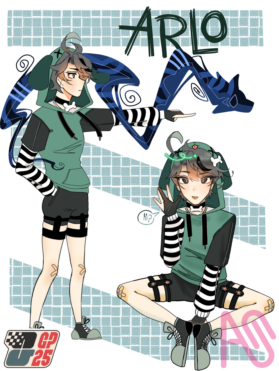 Arlo cadete Illust of [°Shiofar°] fanart illustration art anime medibangpaint digitaldrawing lindo ibispaint comic, asthetic