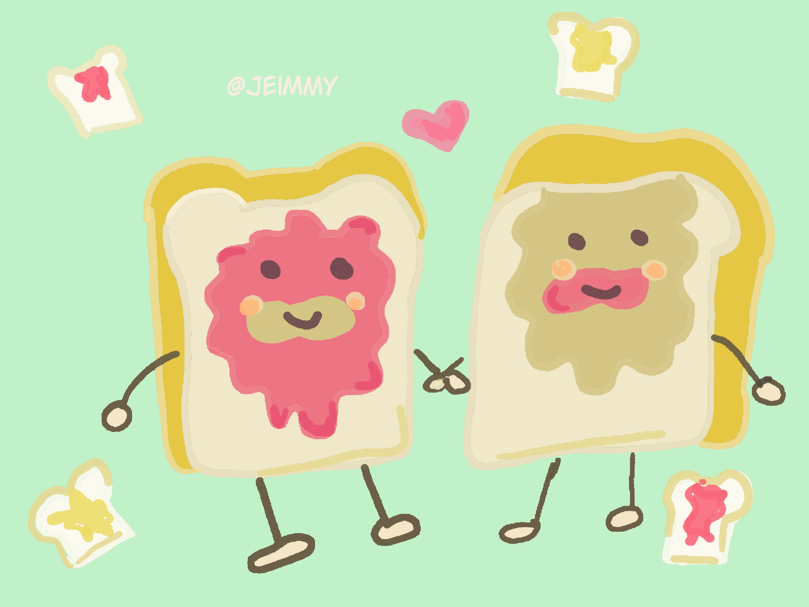 butter and jam Jeim06 插图 ART street