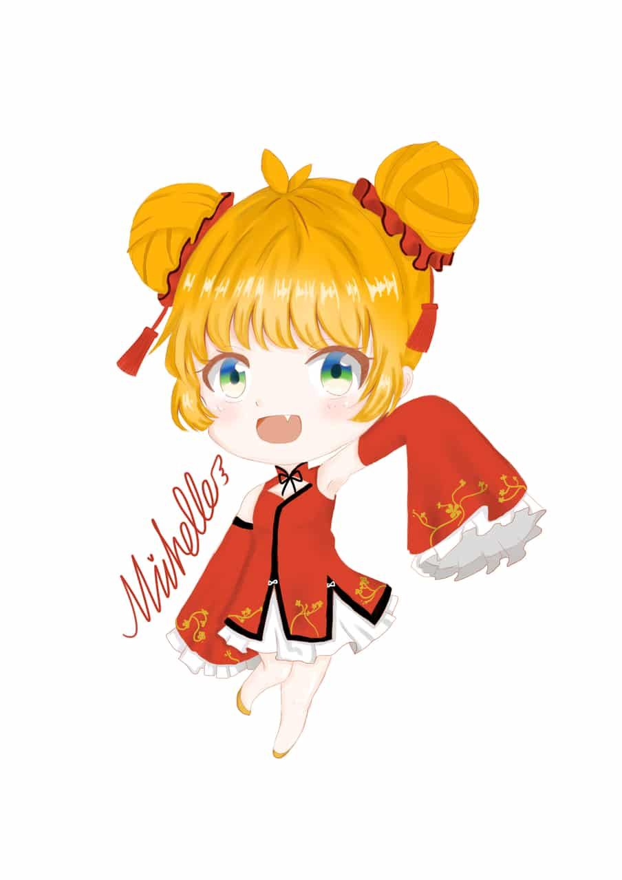 Michelle의 일러스트 소녀 drawing 일러스트 art anime cute