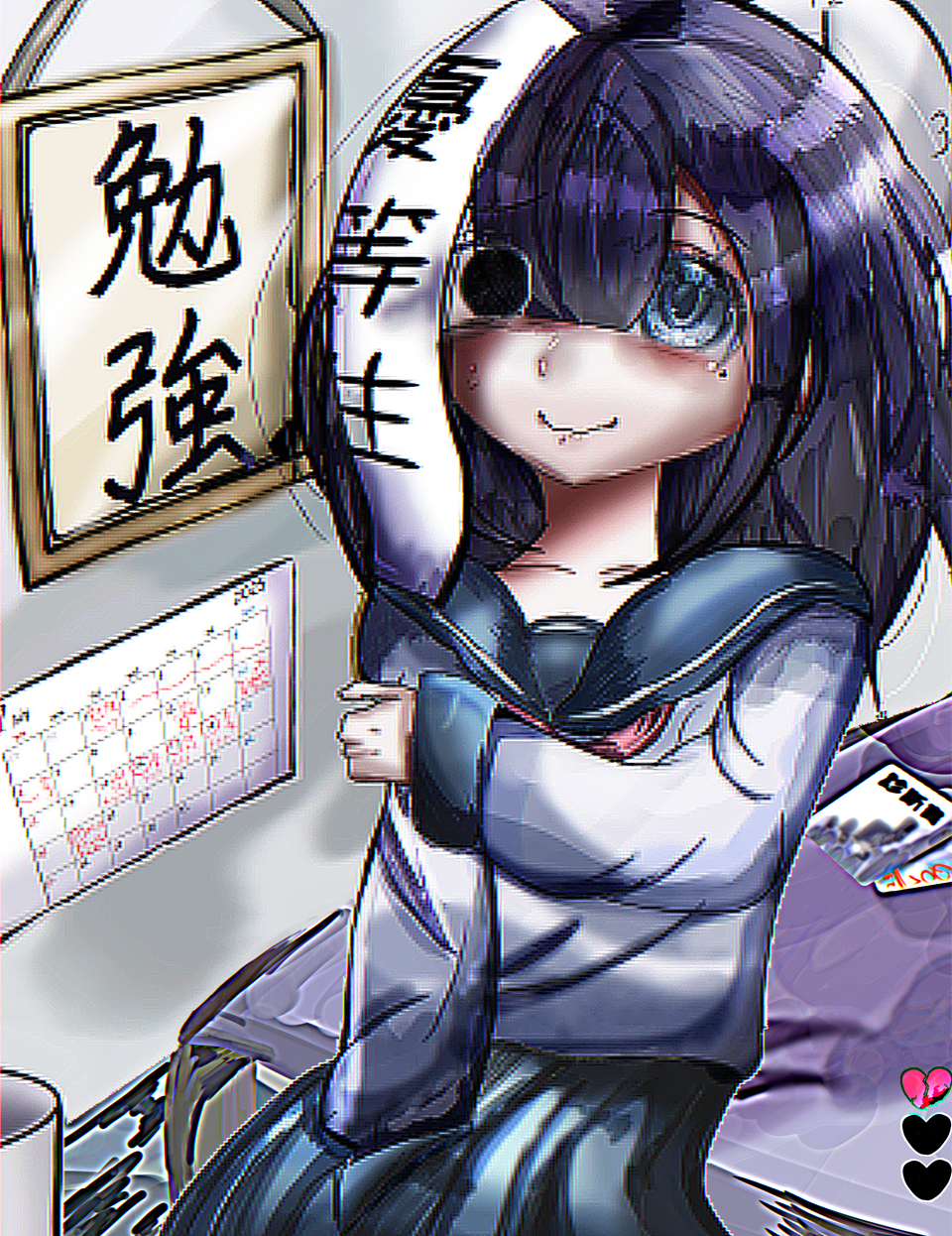 大丈夫だよママ Illust of かめさん🐢 girl illustration anime original cute digital oc color kawaii オリキャライラスト