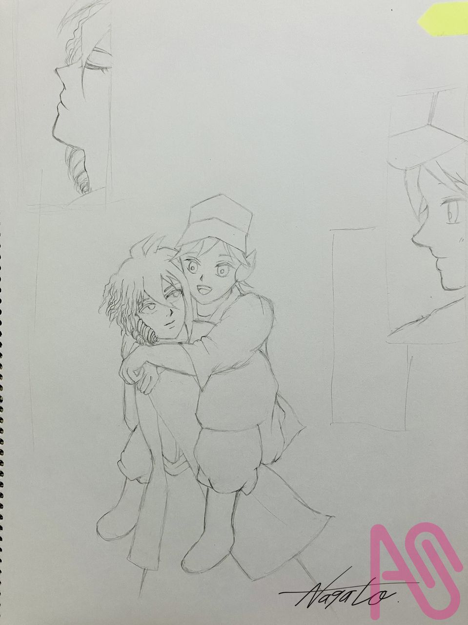つぐみちゃんお礼絵ー交信円舞ー Illust of 長門 Personification original つぐみ 帝国海軍 海軍カルタ番外編
