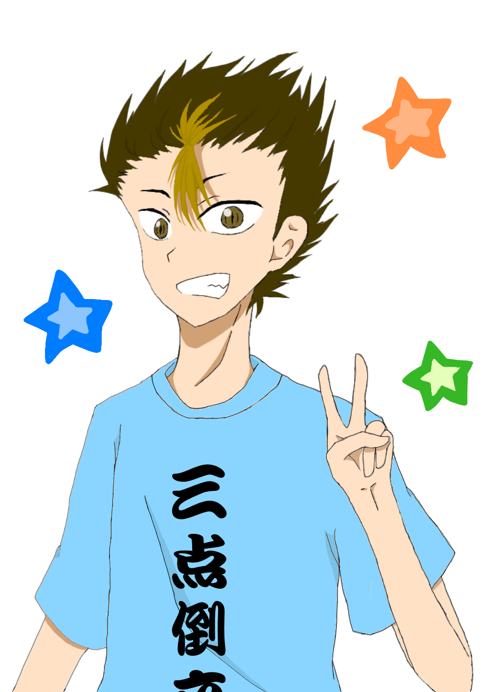 ハイキュー ノヤっさん描いてみた 柳瀬 イラスト Art Street アートストリート