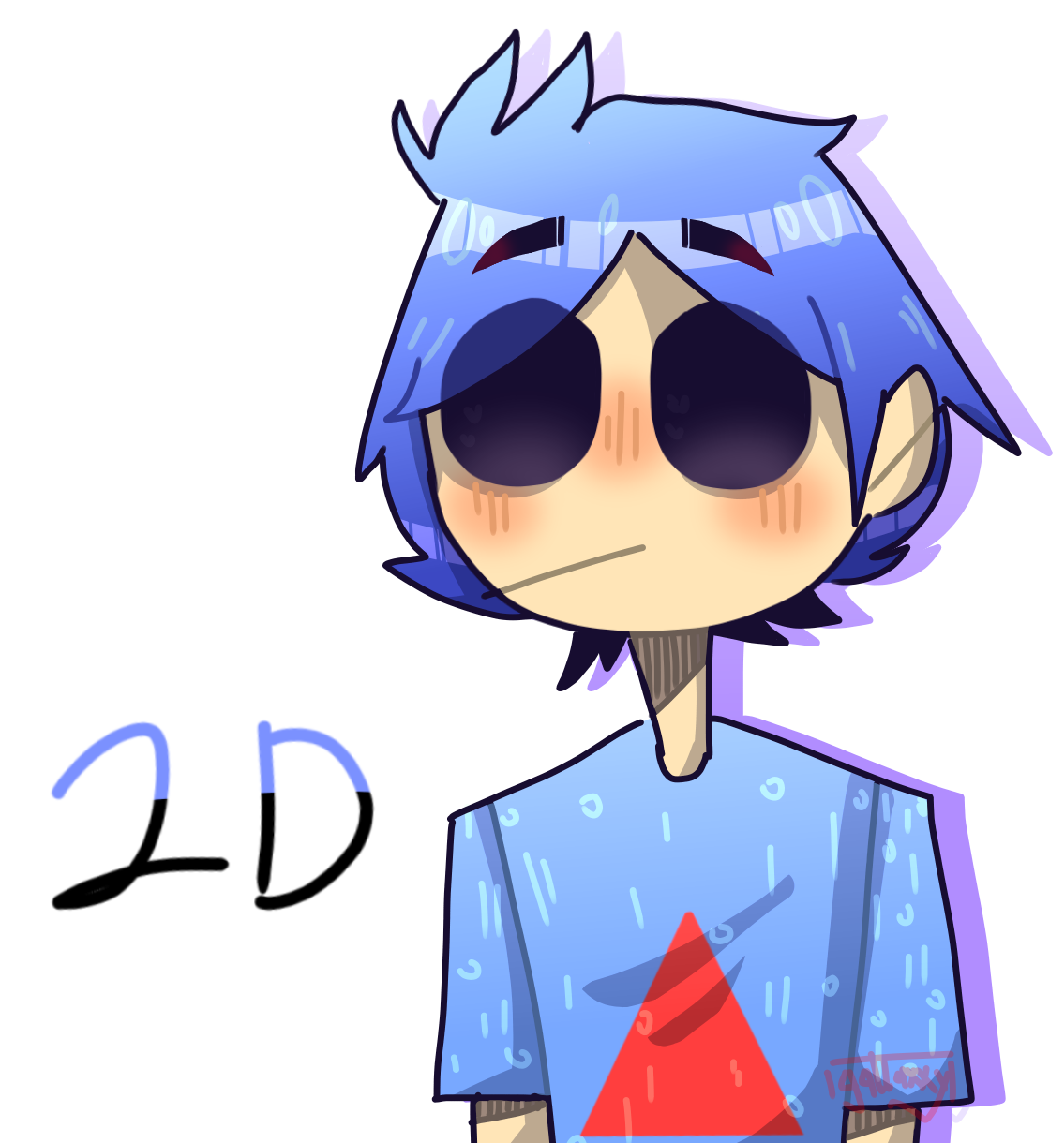 2d From Gorillaz Woofbun イラスト Art Street アートストリート