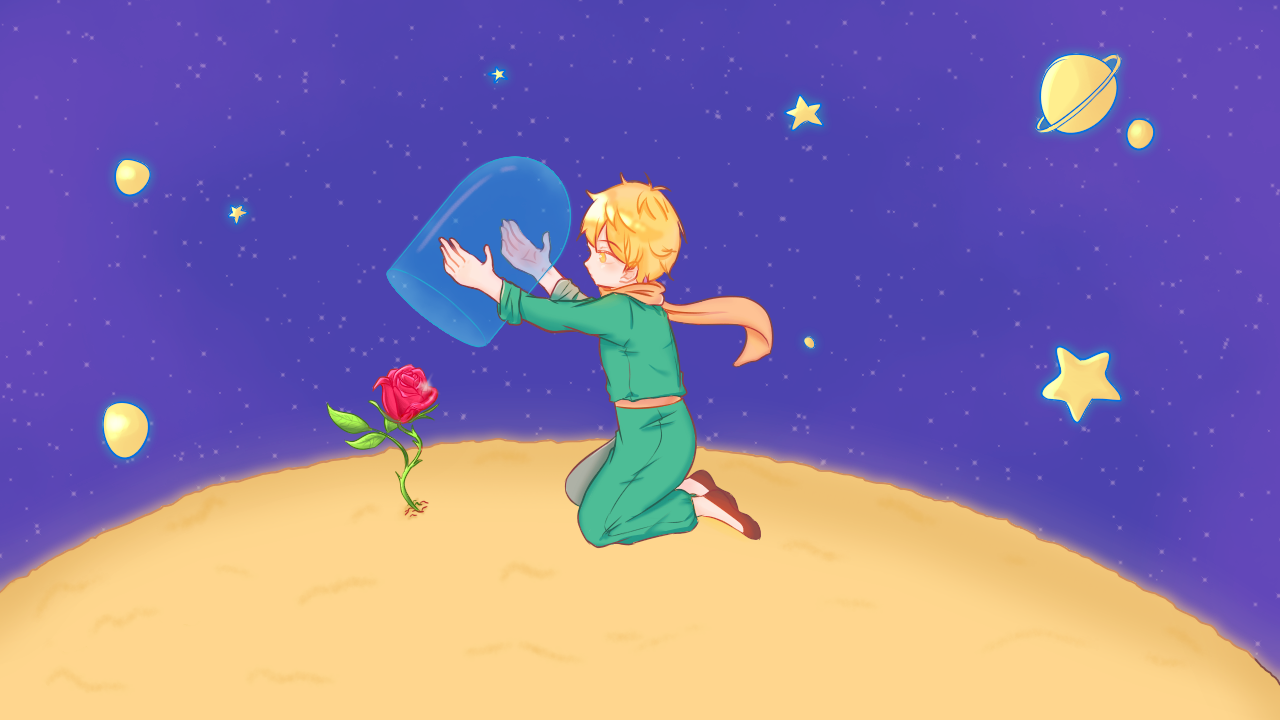 하얀서표 어린왕자 8챕터 Fudge Bird イラスト Art Street アートストリート