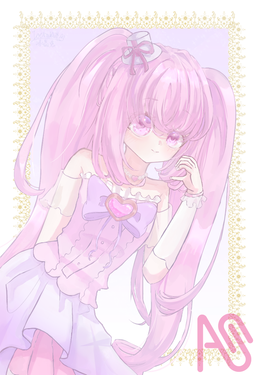 プリンセス様 Illust of ice rabbit girl pink original cute medibangpaint oc 夢幻 品香米露