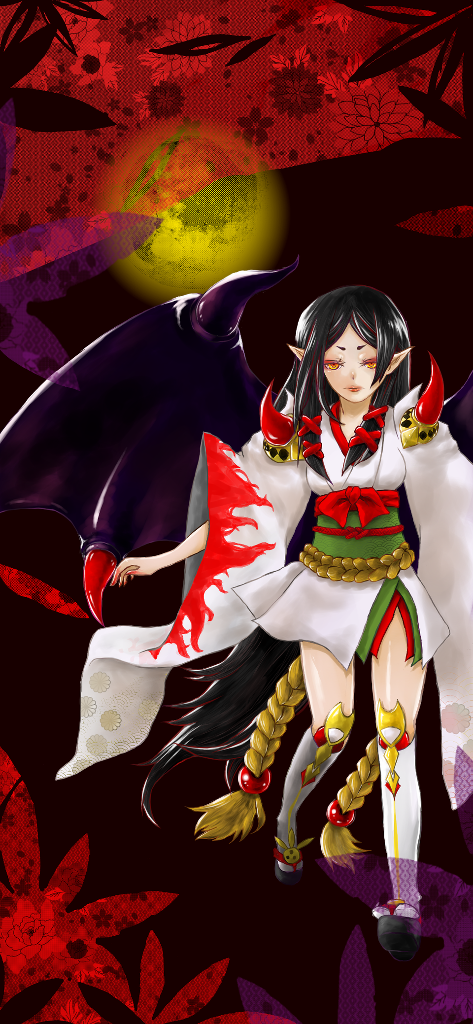 陰陽師 吸血姫 火鵺 Illustrations Art Street