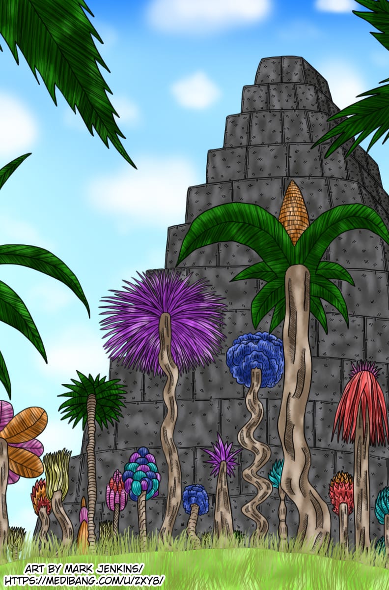 Temple In A Jungle Zxy8 Illustrations Art Street