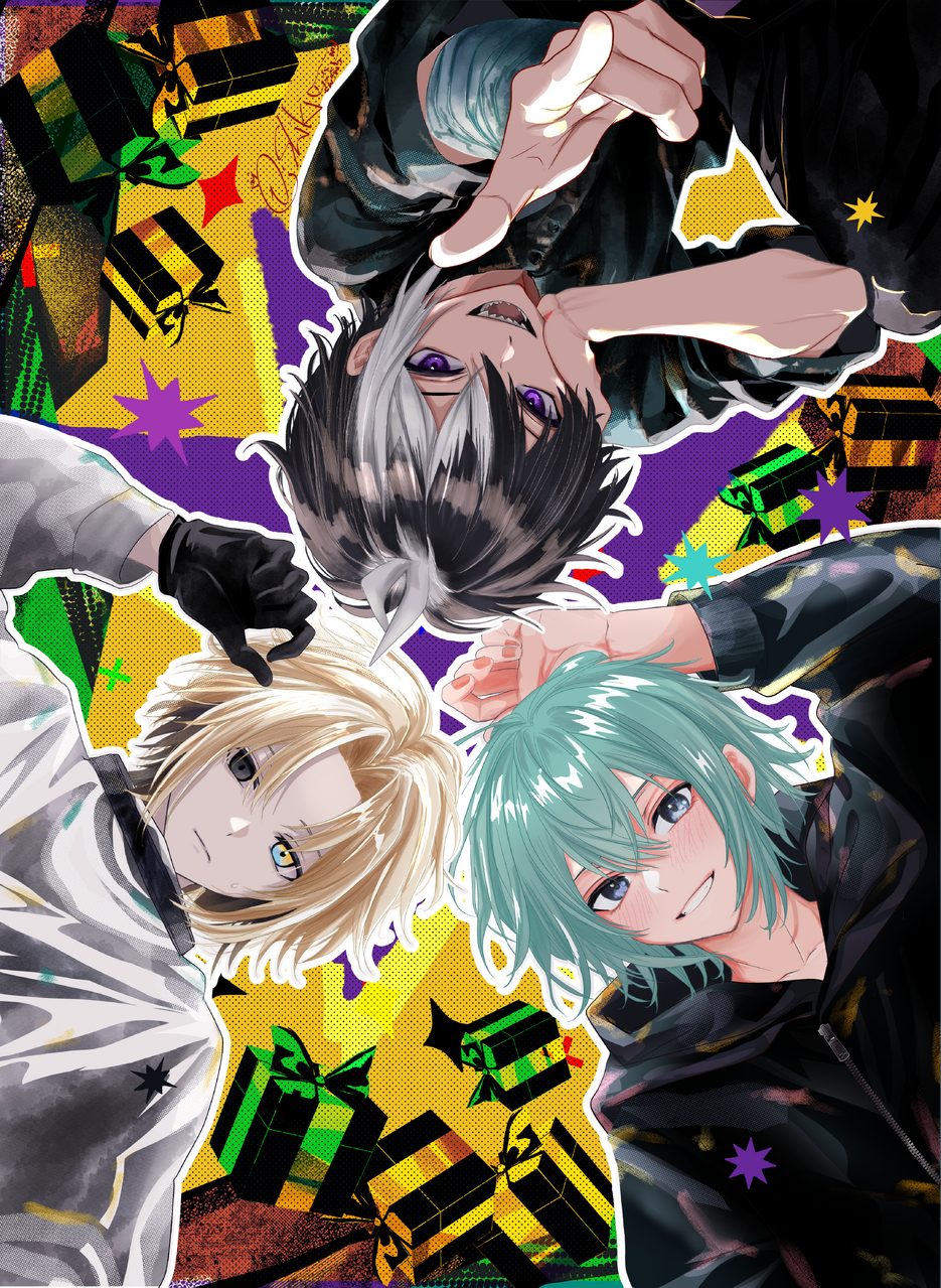 63°さんHappy birthday🎂 Illust of IchiiShiki girl female illustration art かっこいい digital male boy 代理 18℃