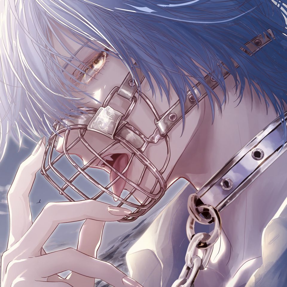 Dilemma Illust of Shiki 息抜き illustration art original digital male boy oc background animal_ears