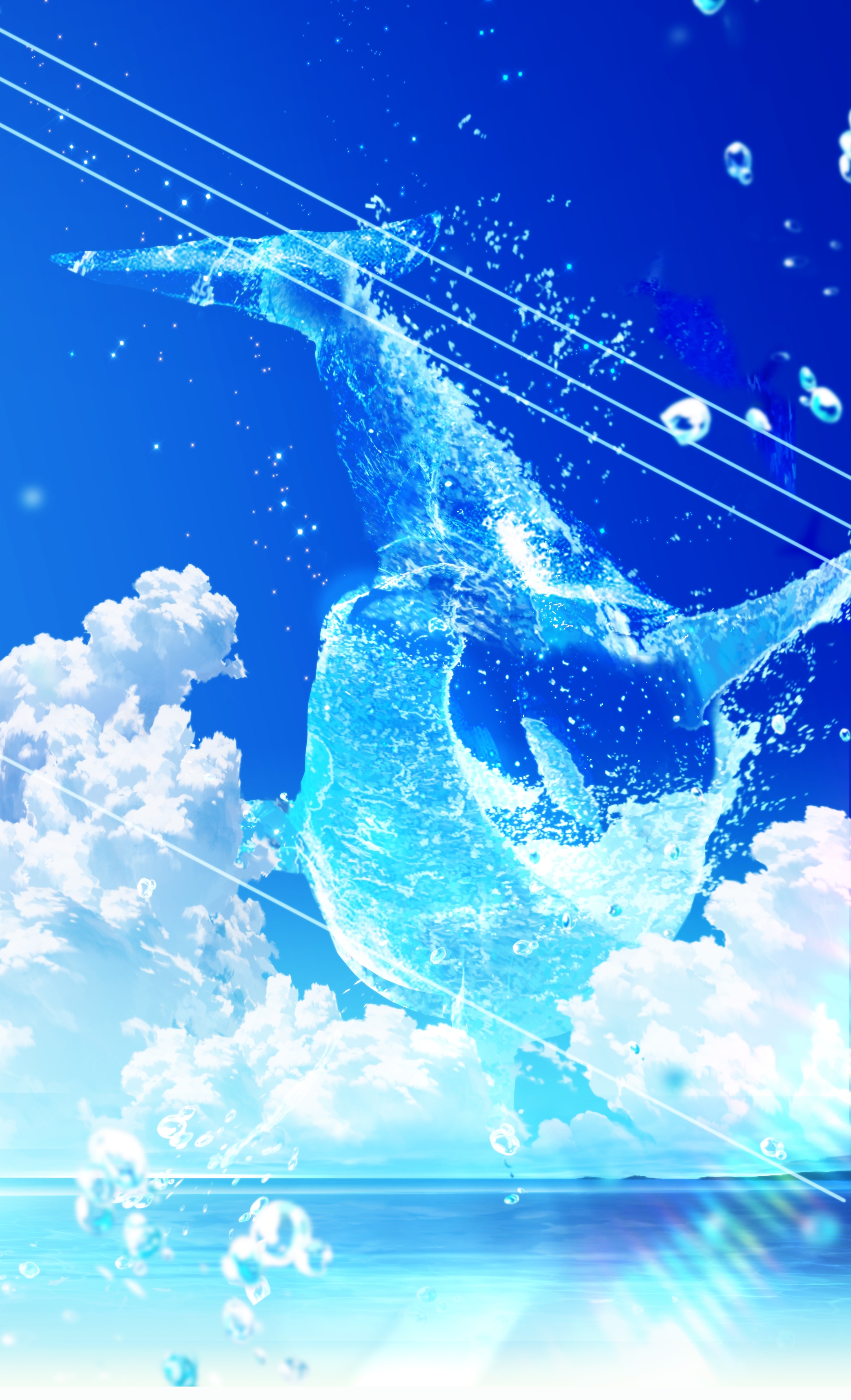 空に浮かぶ海物語 まころん☆ - Illustrations ART street
