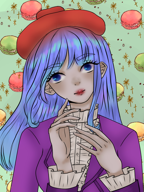 Pastel Girl Malena Illustrations ART street