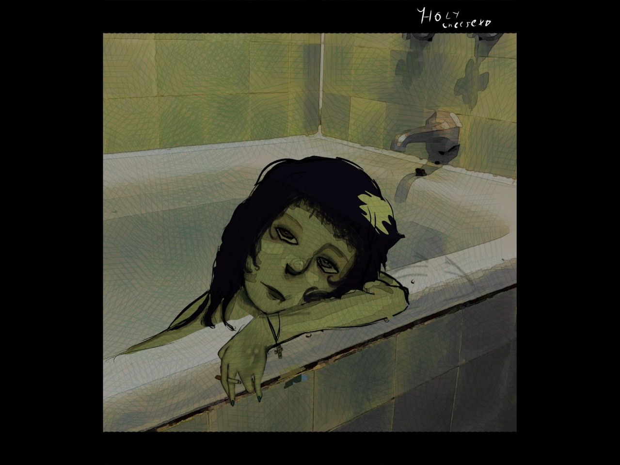 Art dump Illust of #no1 HOLY CHEESE XD HATER!! doodle Cheese.