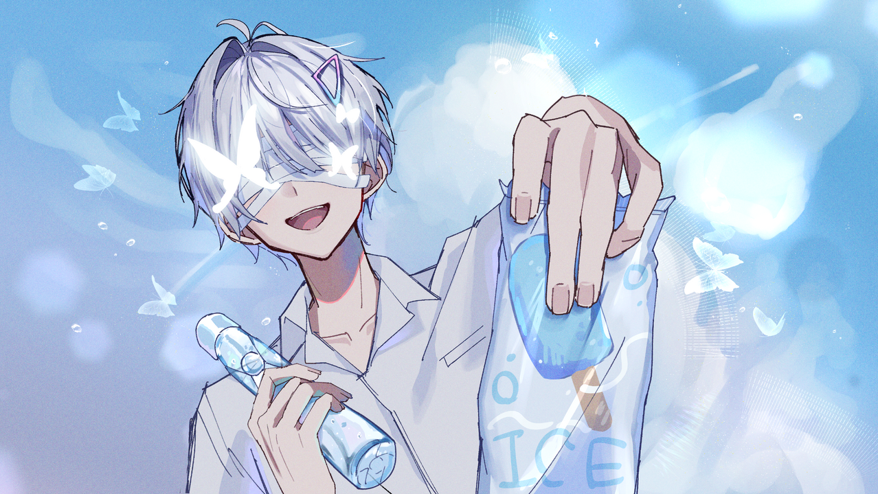 アイスシュガーメルト【MVイラスト担当しました】 Illust of 冬路くじら girl illustration kawaii
