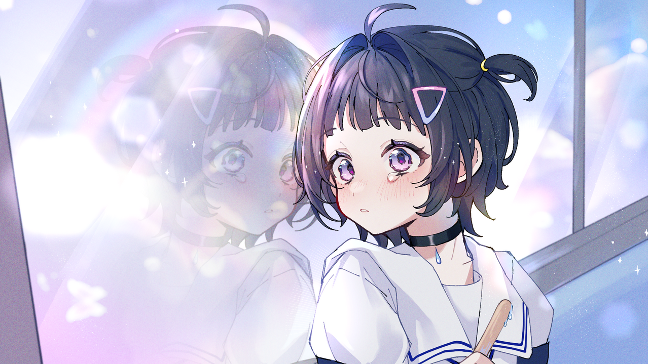 アイスシュガーメルト【MVイラスト担当しました】 Illust of 冬路くじら girl illustration kawaii