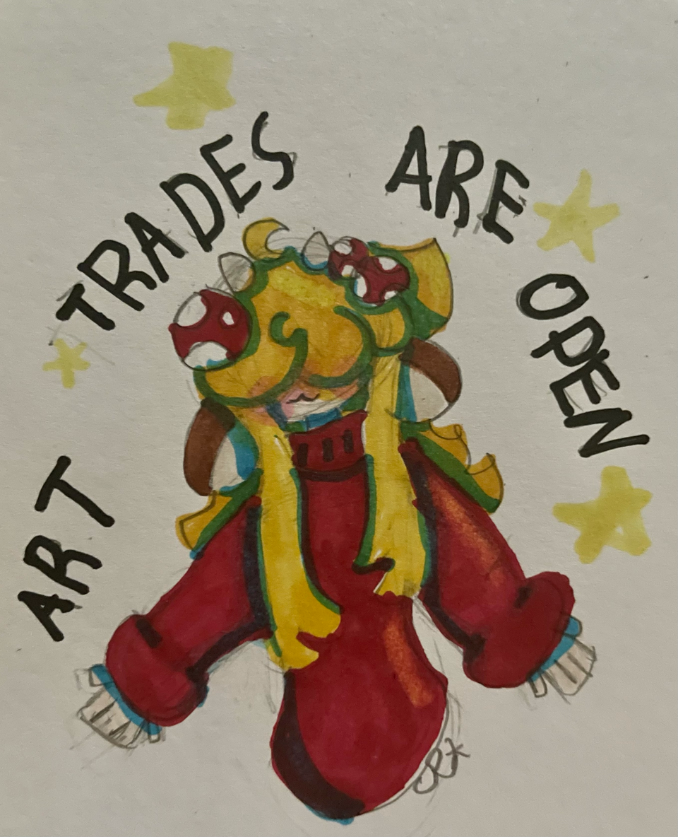 Art Trades Open! (desc!) CJdraws