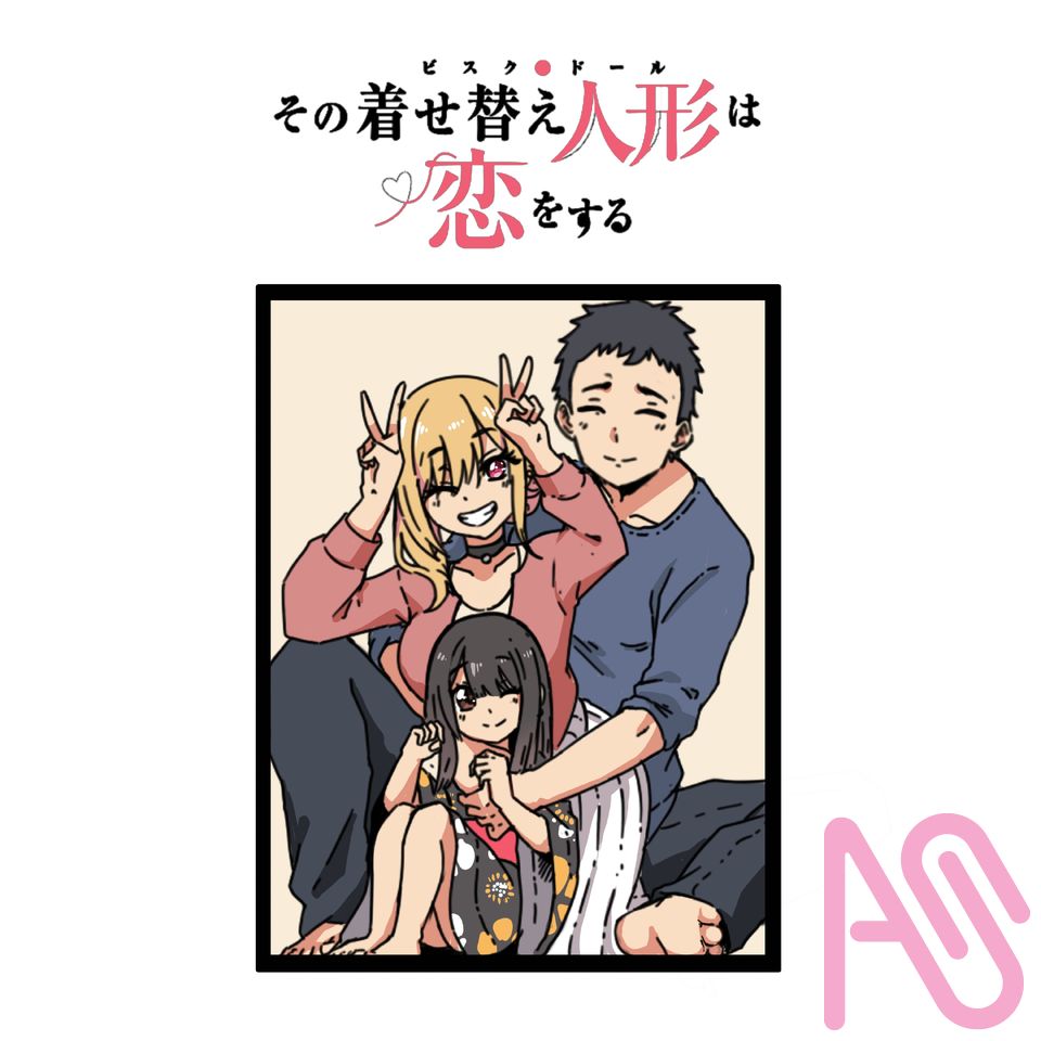 gojo x kitagawa Illust of Reiji byako fanart illustration anime cute digital color waifu MyDressUpDarling sonobisquedoll marinkitagawa