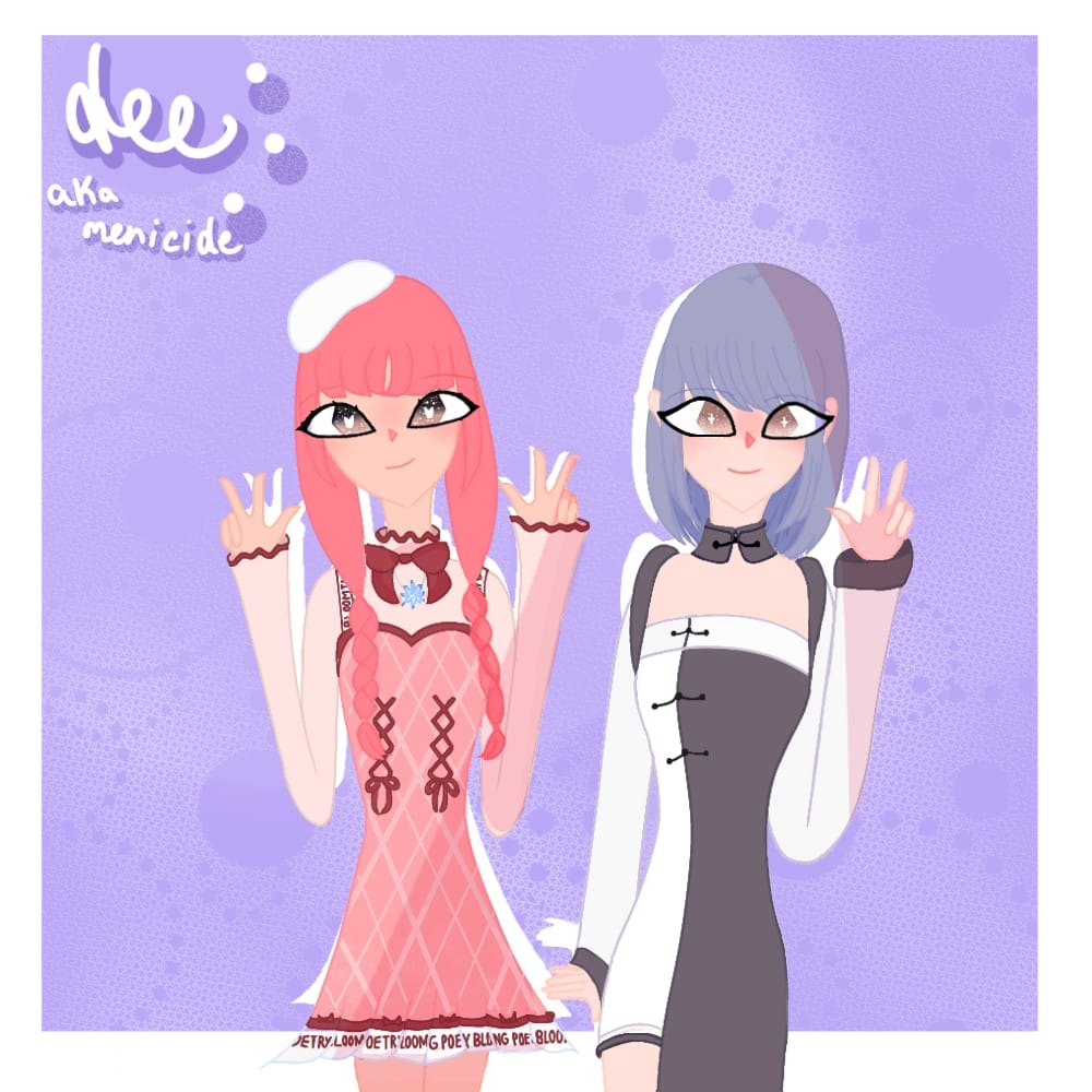 some artworks ive made :)) - dee Menicide - 插图 ART street