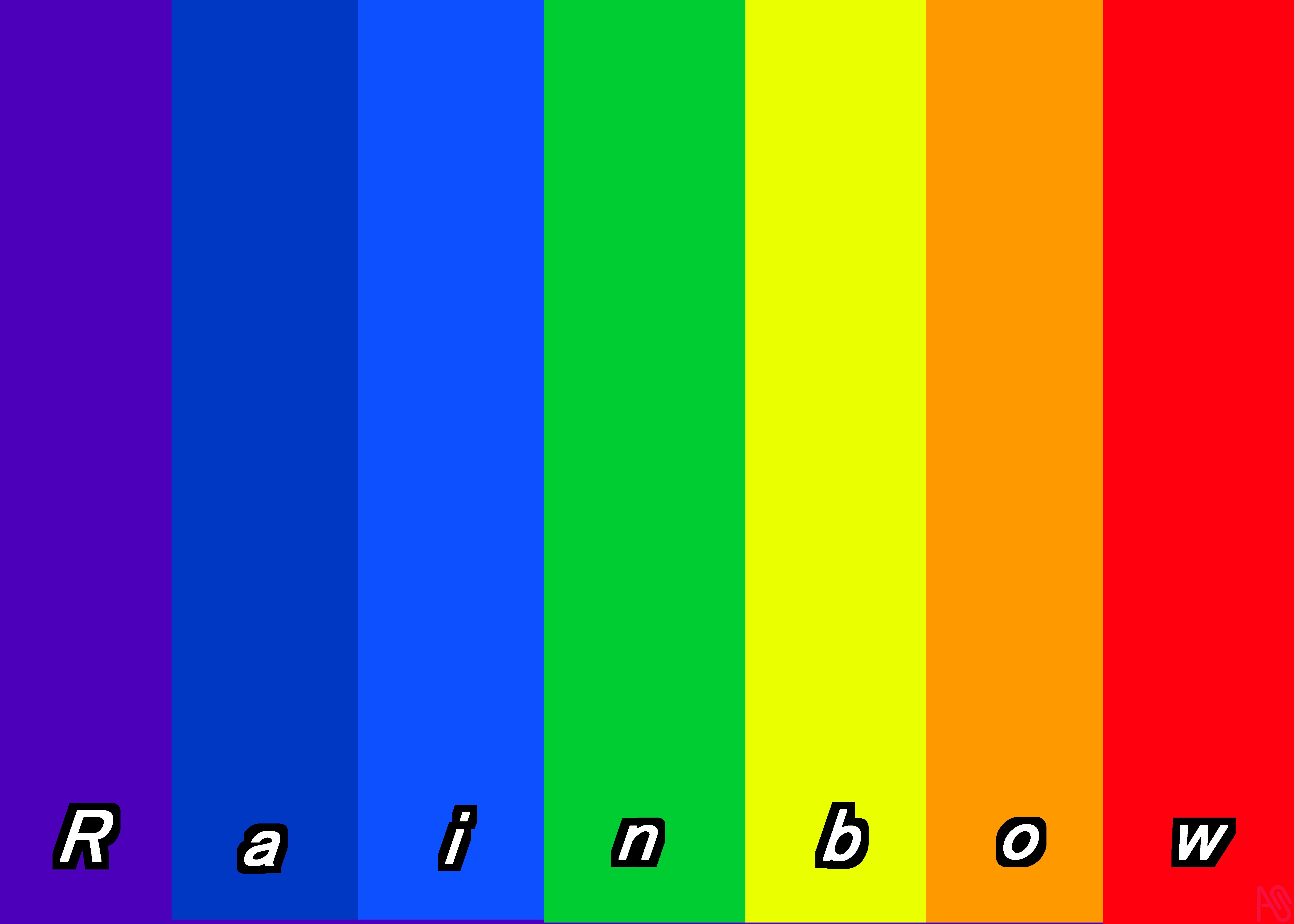 Rainbow リーダー（悪本） Illustrations ART street