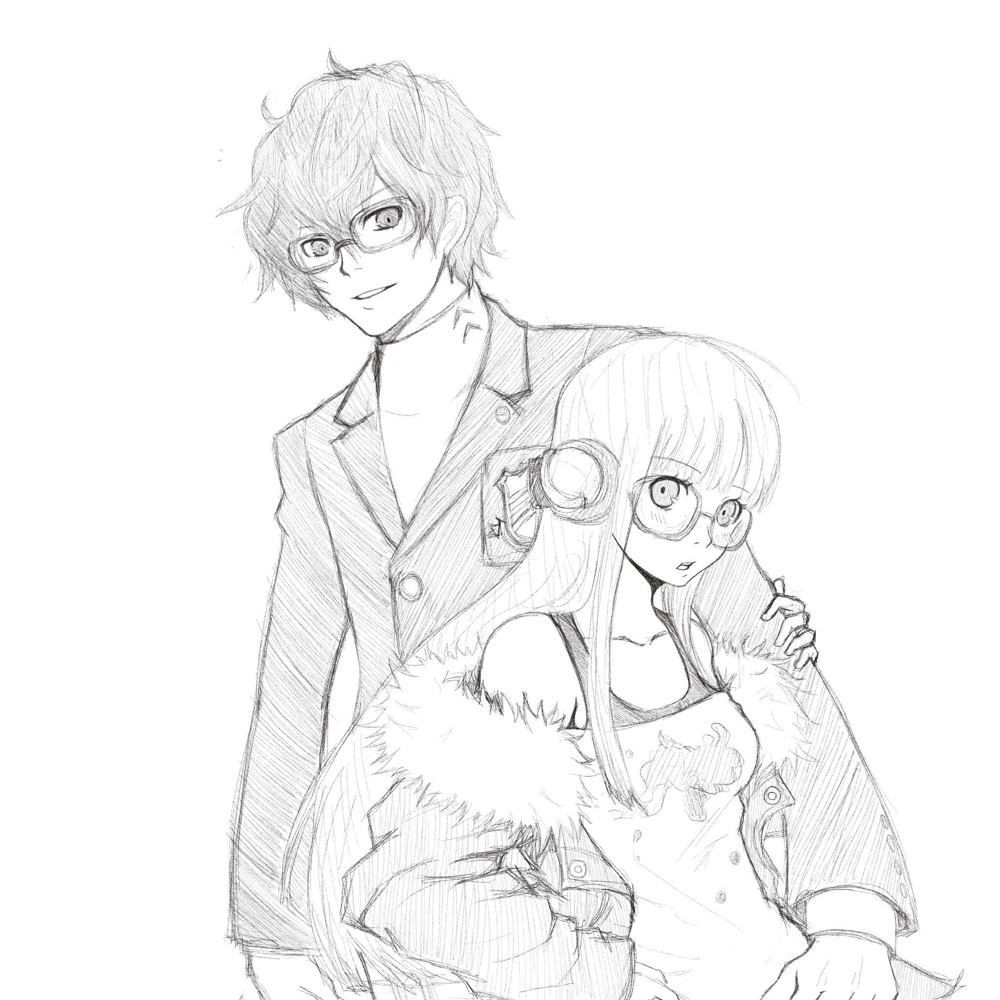 主人公 双葉 メグヲ イラスト Art Street アートストリート