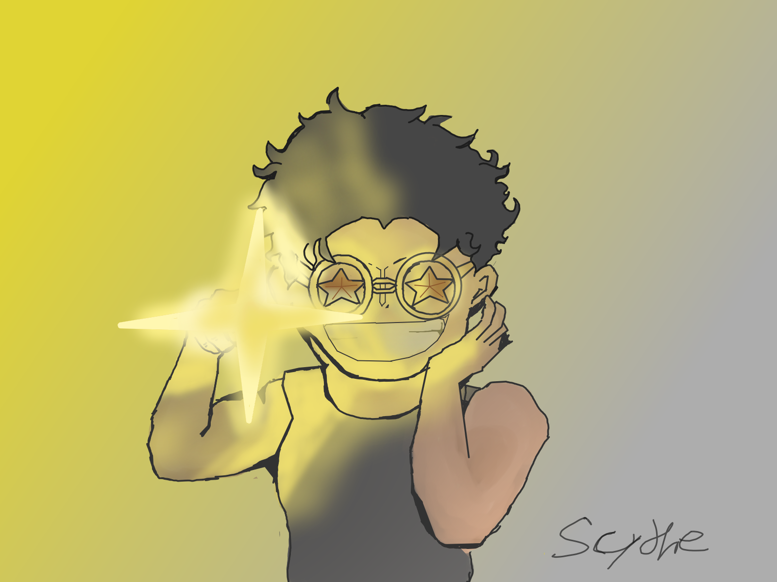 pika Gpo character Scythe Illustrations ART street