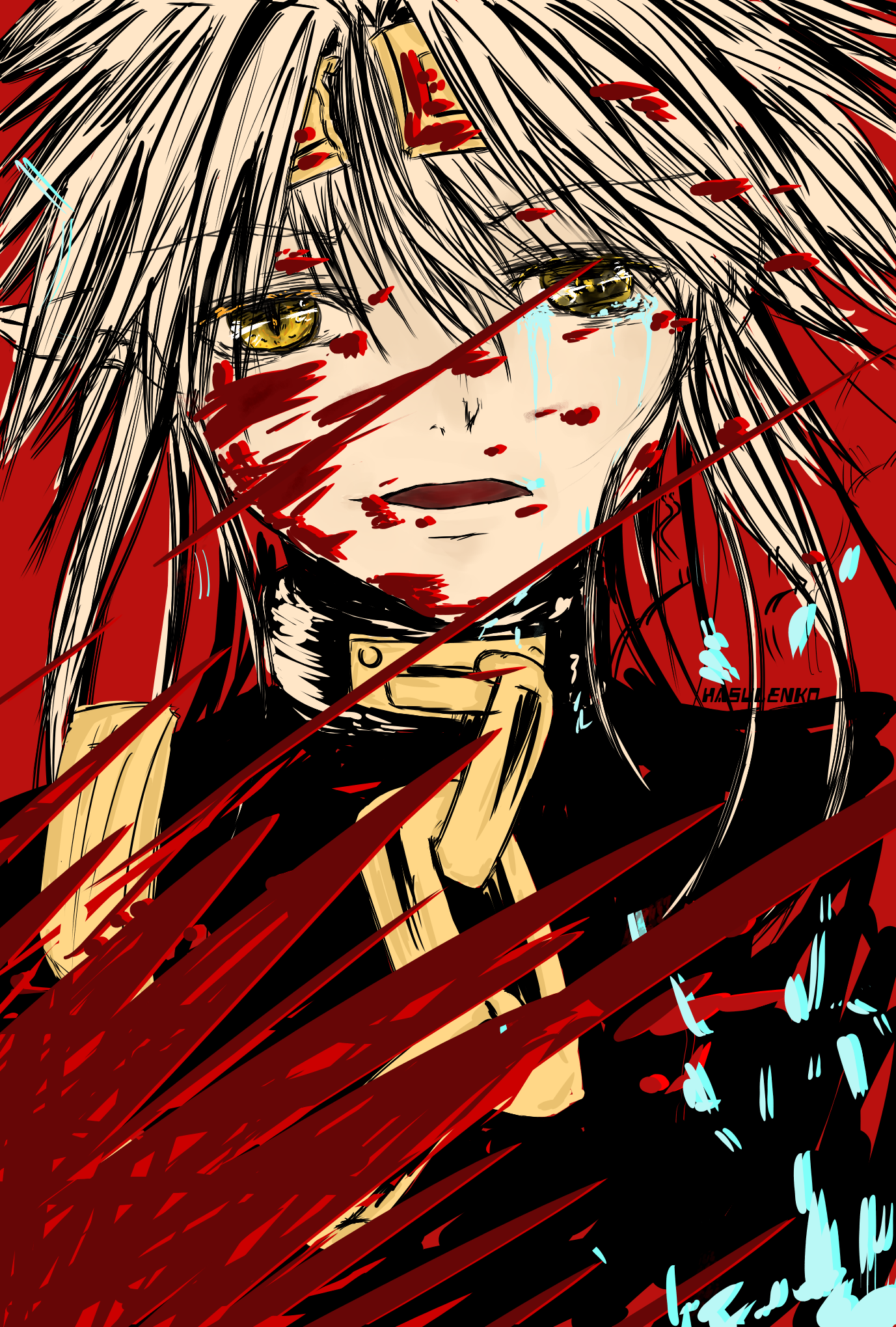 悟空半妖化黒羽莲 Illustrations Art Street