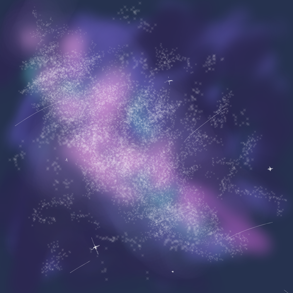 夜空 星空 風景 イラスト ひふみ Illustrations Art Street