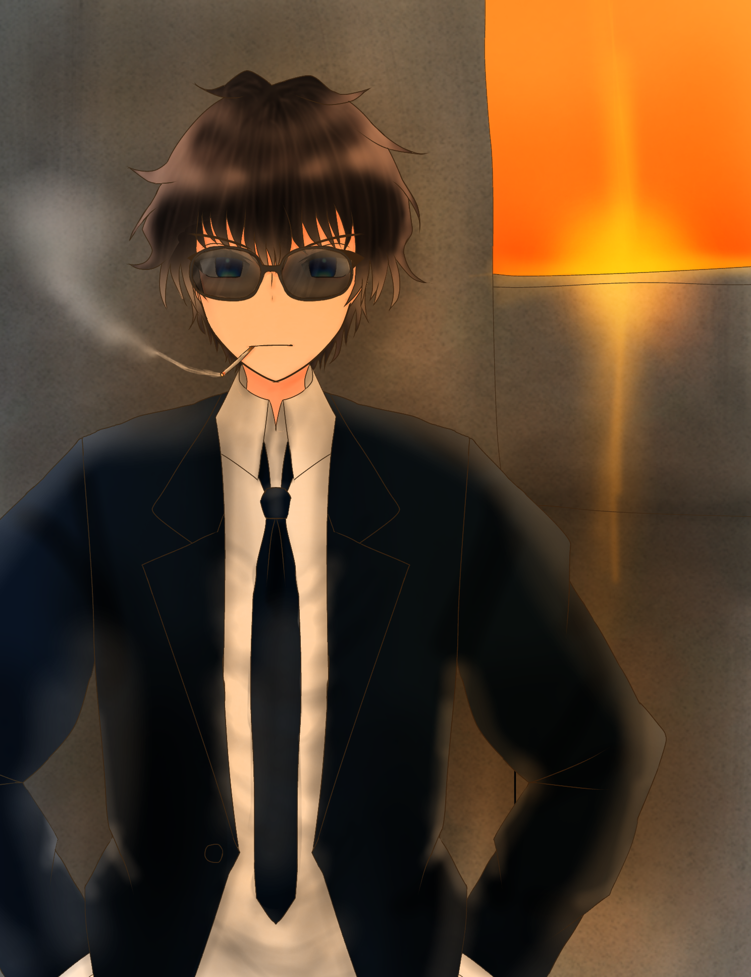 松田陣平（フォロワー様300人記念のイラスト） みーあ - Illustrations