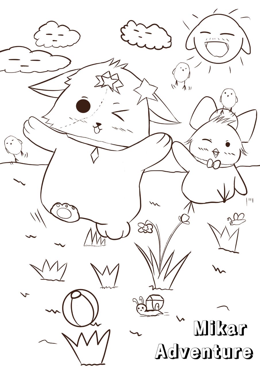 Mikar  Illust of Mikar original cute oc kawaii 小精靈 公仔 Mikar