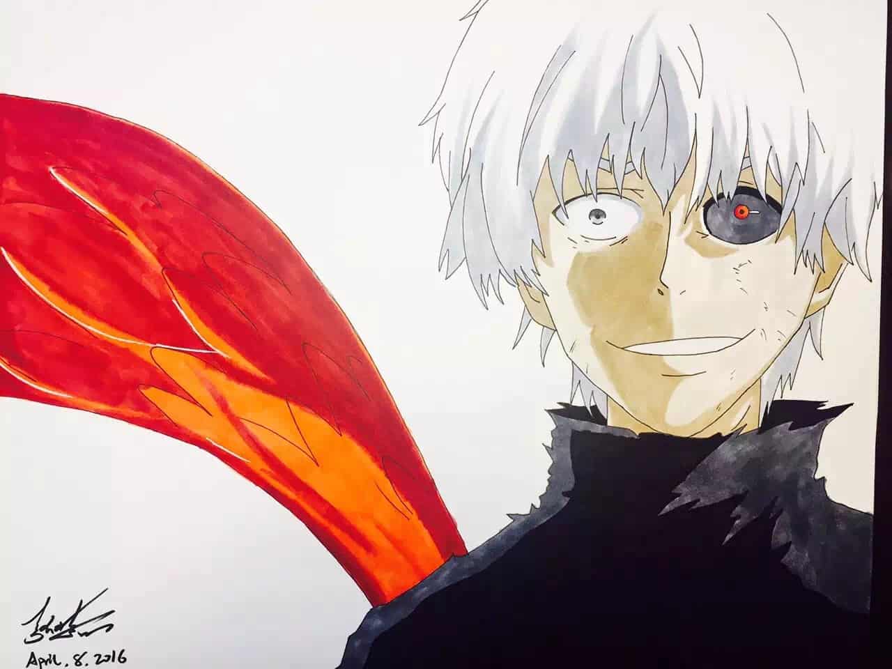 东京食尸鬼 金木研arix 北東 Illustrations Art Street