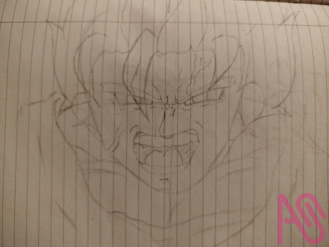 Goku Super Saiyan 2 (2) Illust of Berato fanart illustration art anime digital medibang DragonBallZ Goku animestyle DRAGONBALL