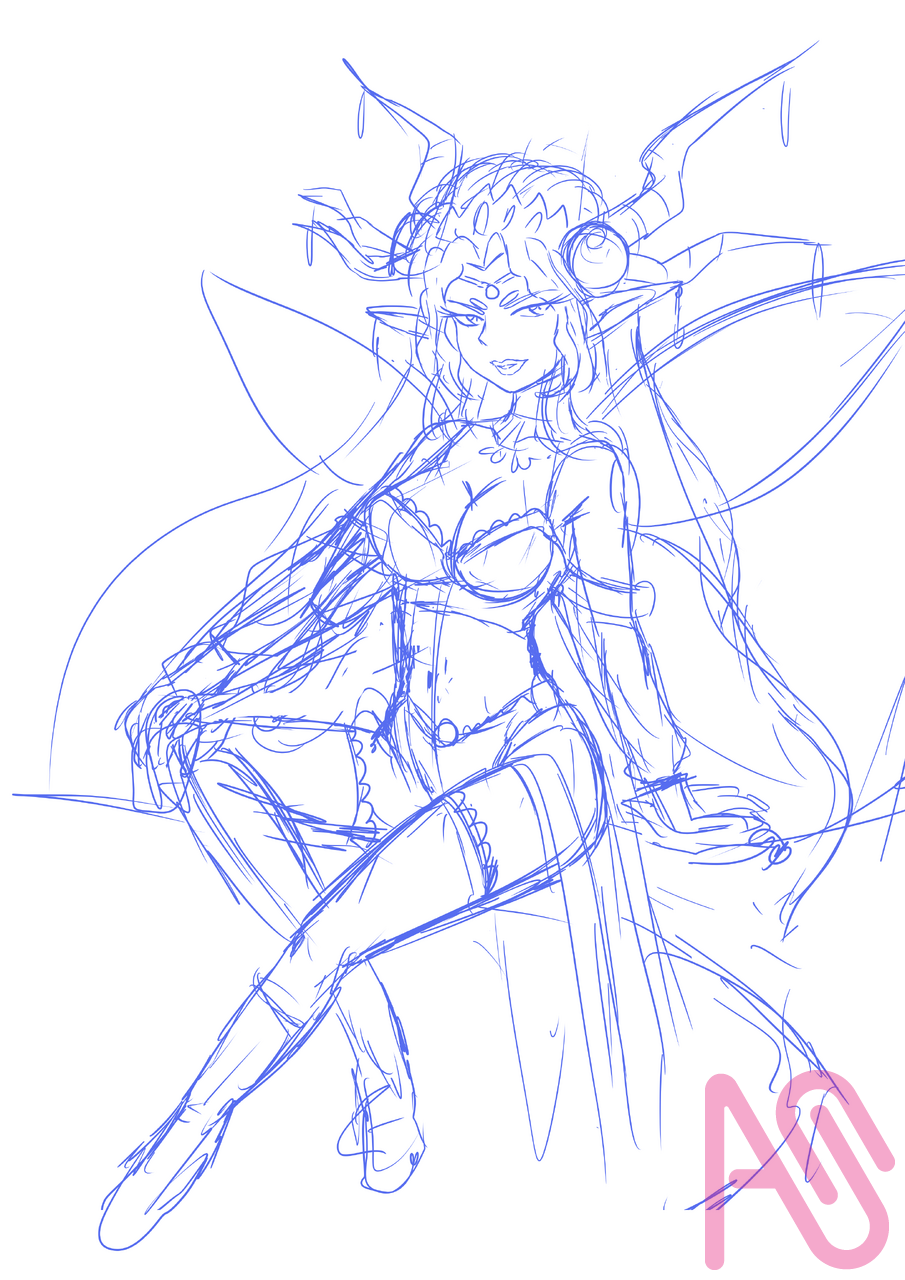  Primera Ilustración 2026 la hada de los besos Illust of poroniel-33 illustration original medibang color Android diseño criaturas personajes